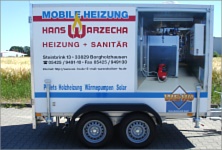 Hochmobile Heizanh�nger